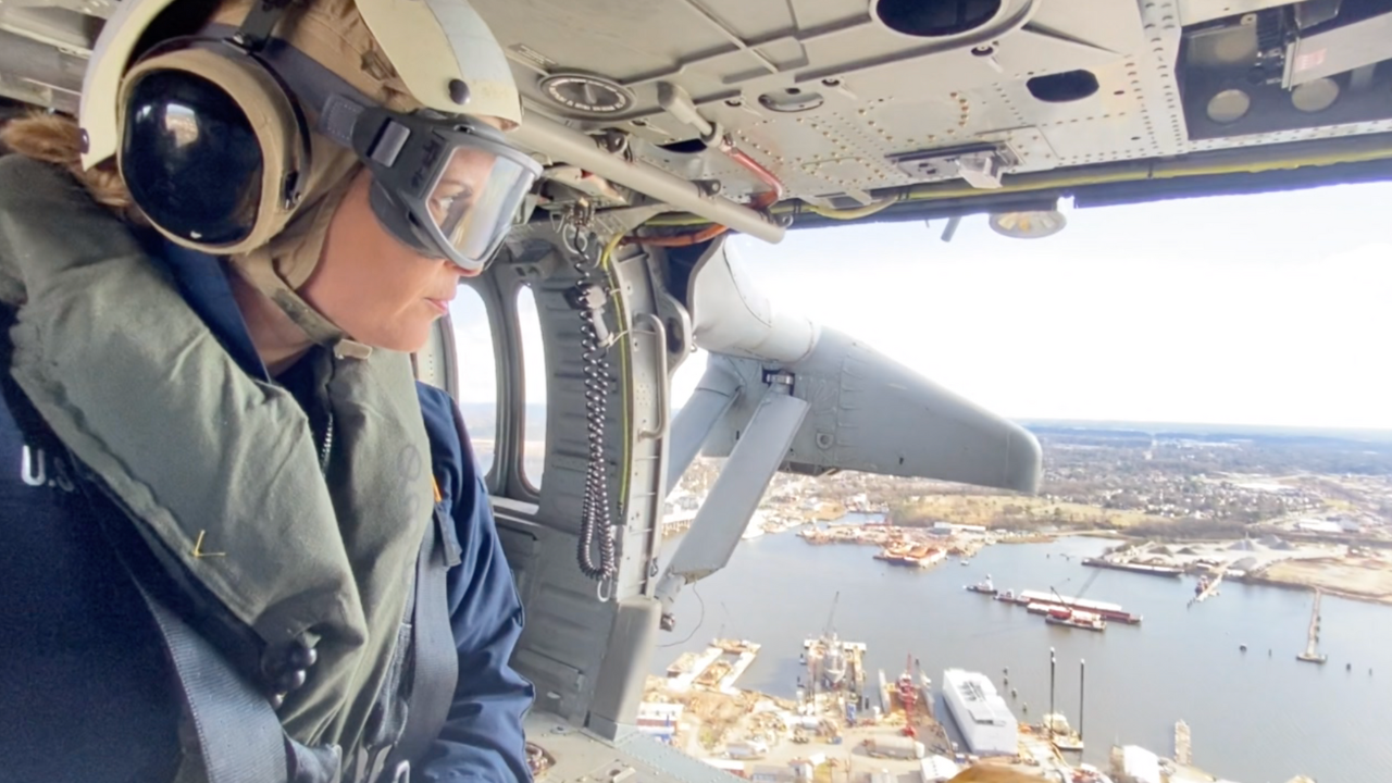 Sailor For a Day: Underwater survival training to fly in a Navy Seahawk