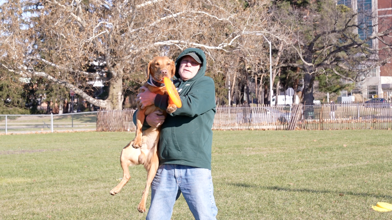 Jim Foley and Zeke the Wonder Dog IV