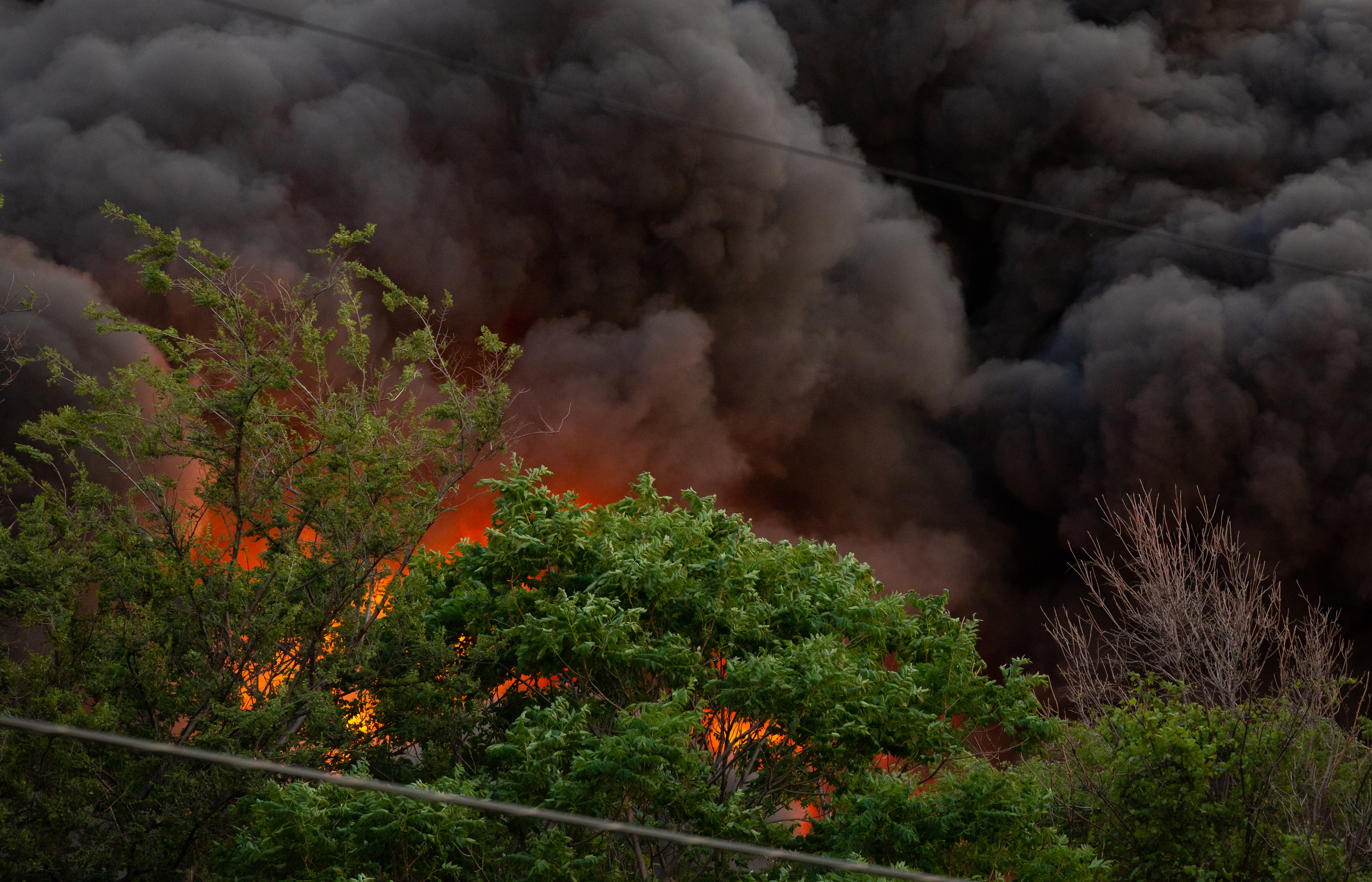 Nox Crete Chemical Fire Omaha