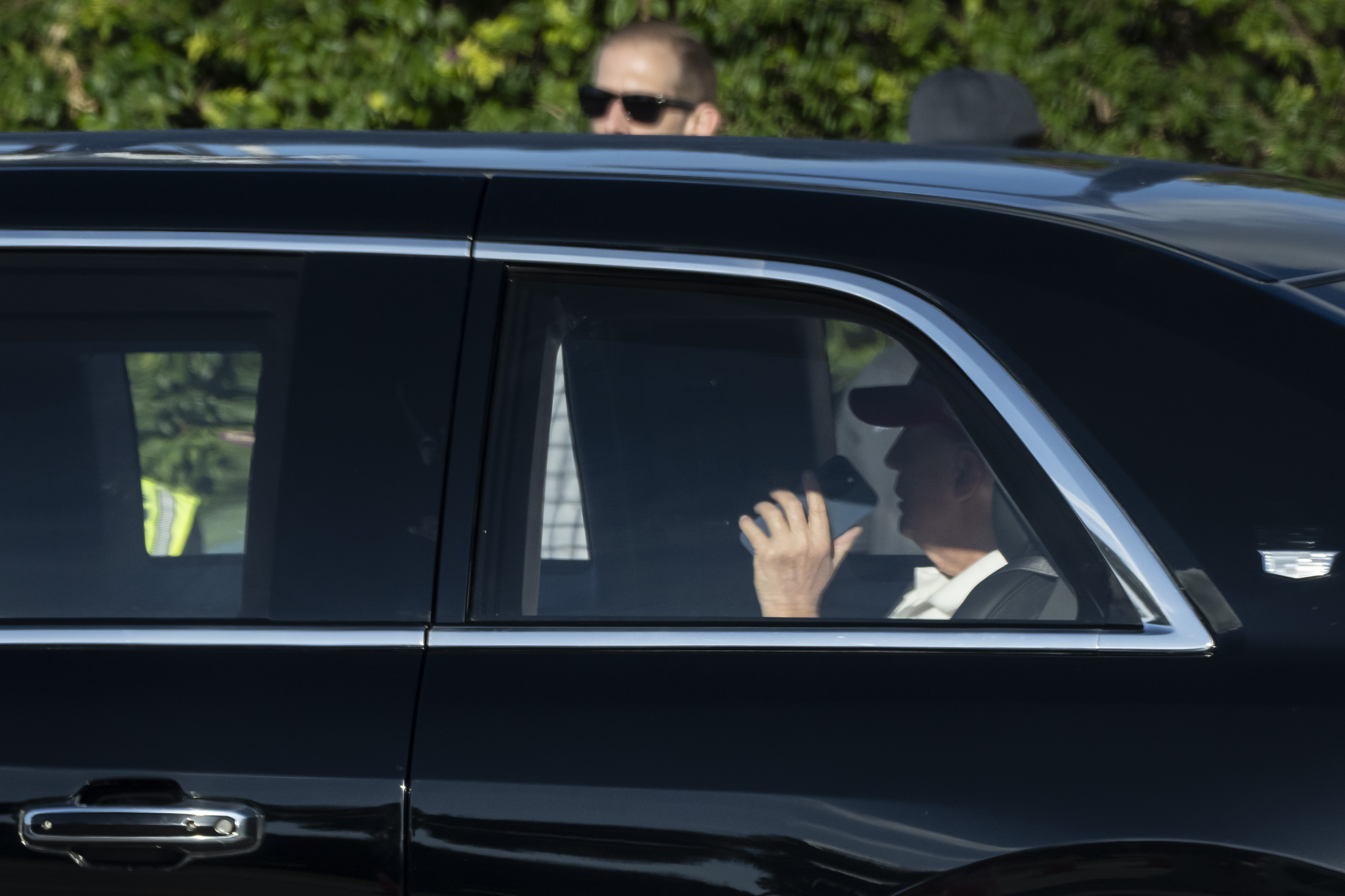 Trump leaving Mar-a-Lago Feb. 9, 2025