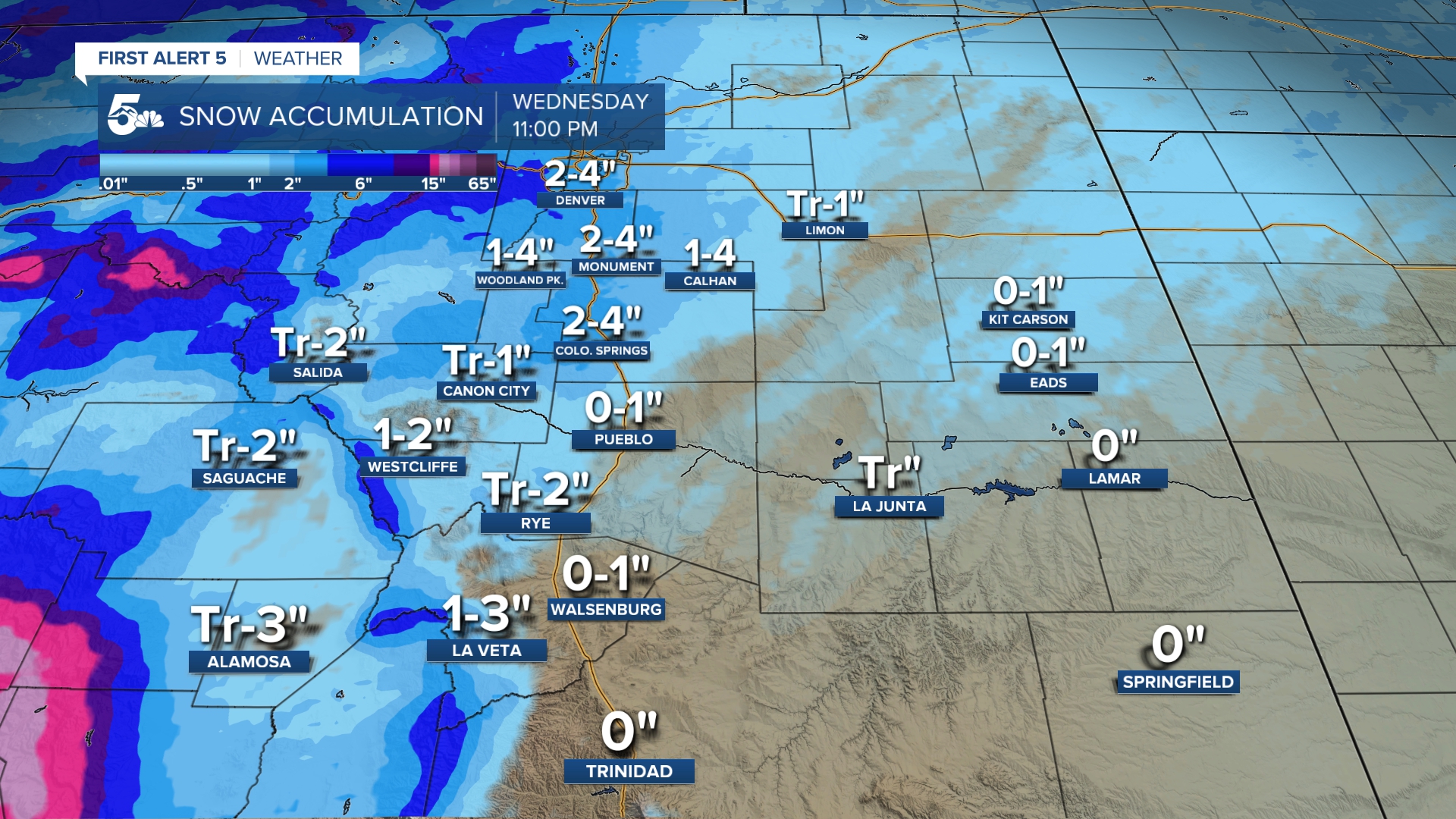 Snow Totals Forecast