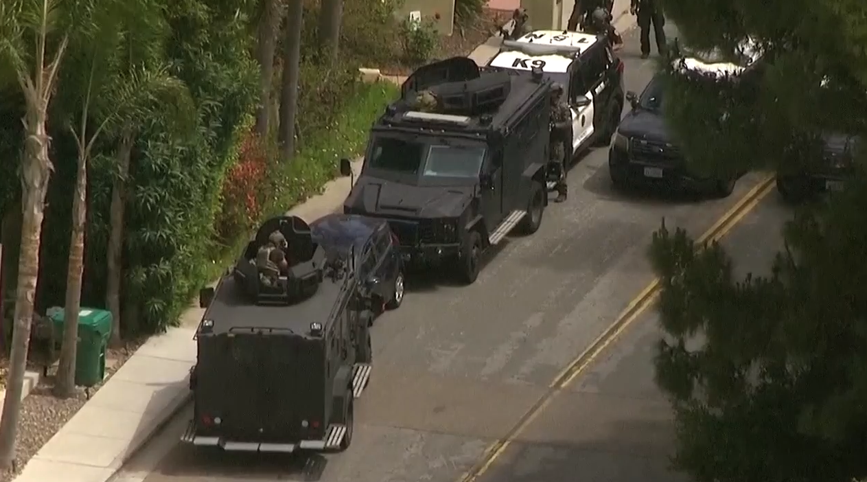 SWAT RESPONSE LA JOLLA 4/22/25
