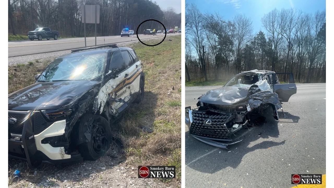 Trooper injured in I65 crash Saturday: Interstate slow