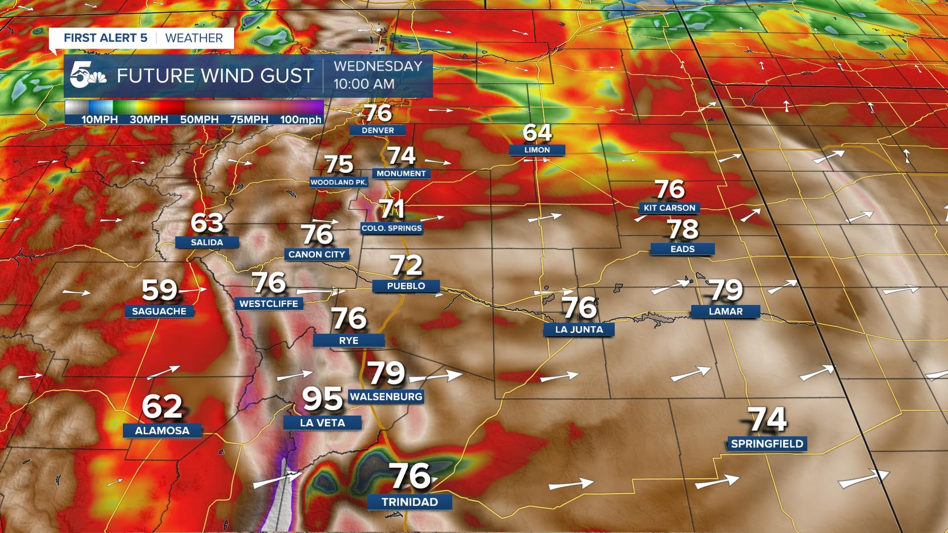 Forecast Wind Gusts
