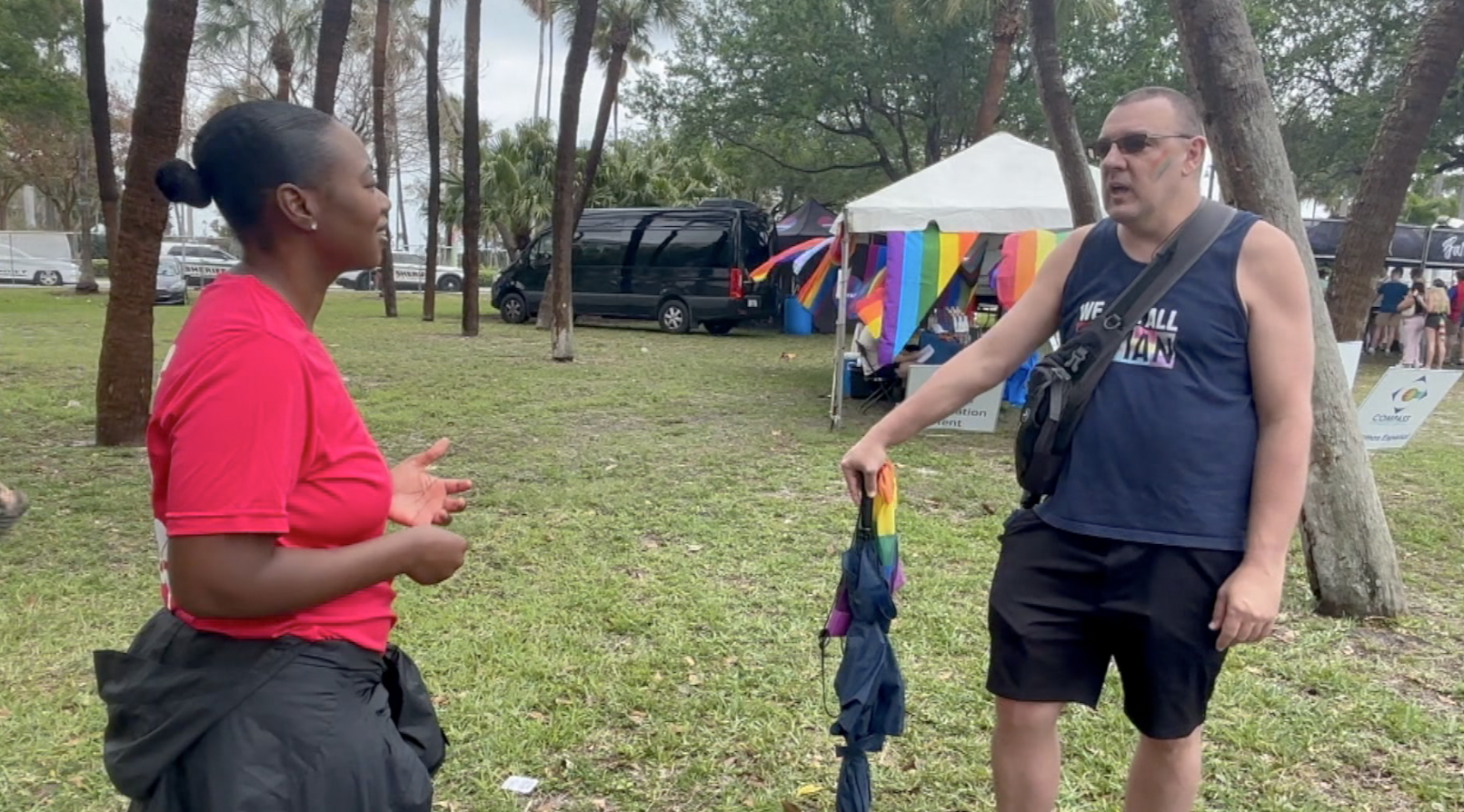 WPTV spent March 29, 2026, listening to the community during our "Let's Hear It" event at the Palm Beach Pride Festival in Lake Worth Beach.