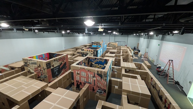 Michigan Science Center maze