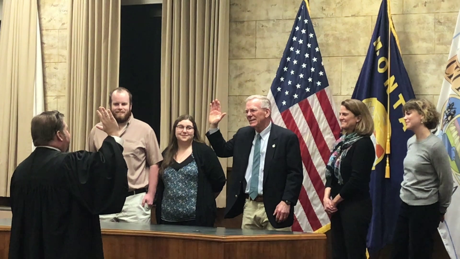 Great Falls civic leaders sworn in 