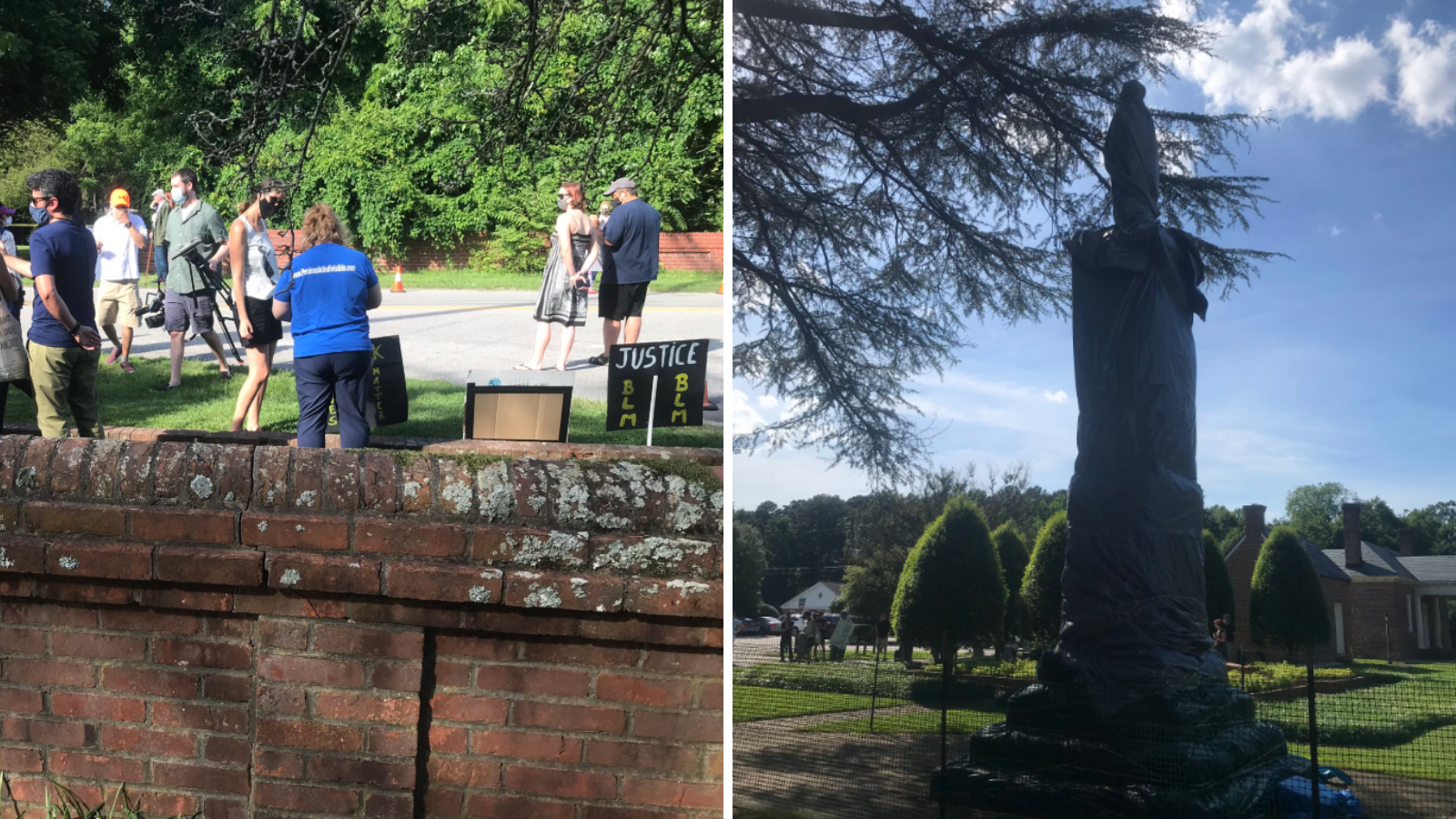 Newport News Confederate monument protest (June 26) .png