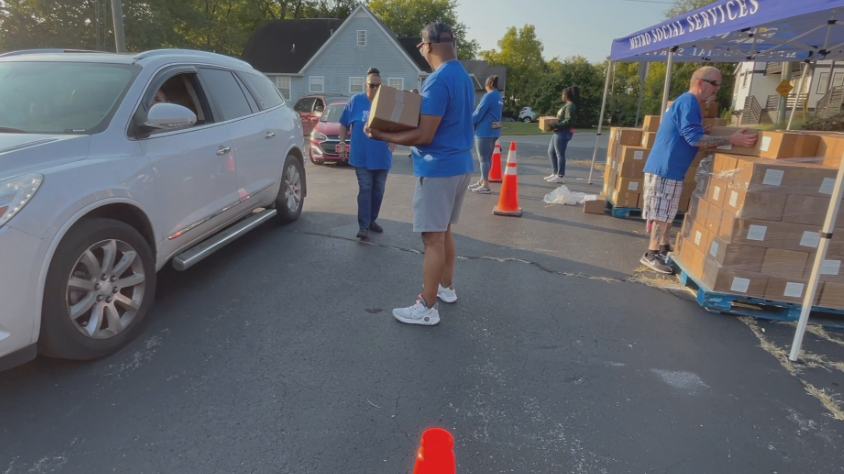 Metro Social Services marks one year of Food Pop Up giveaways as hunger needs grow