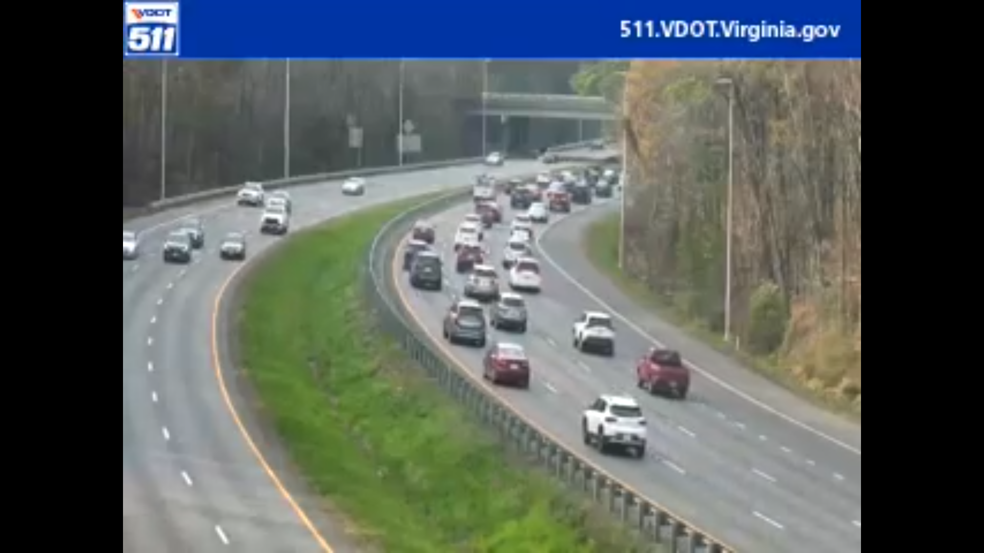 I-64 / MM 185.2 / EB / Staples Mill