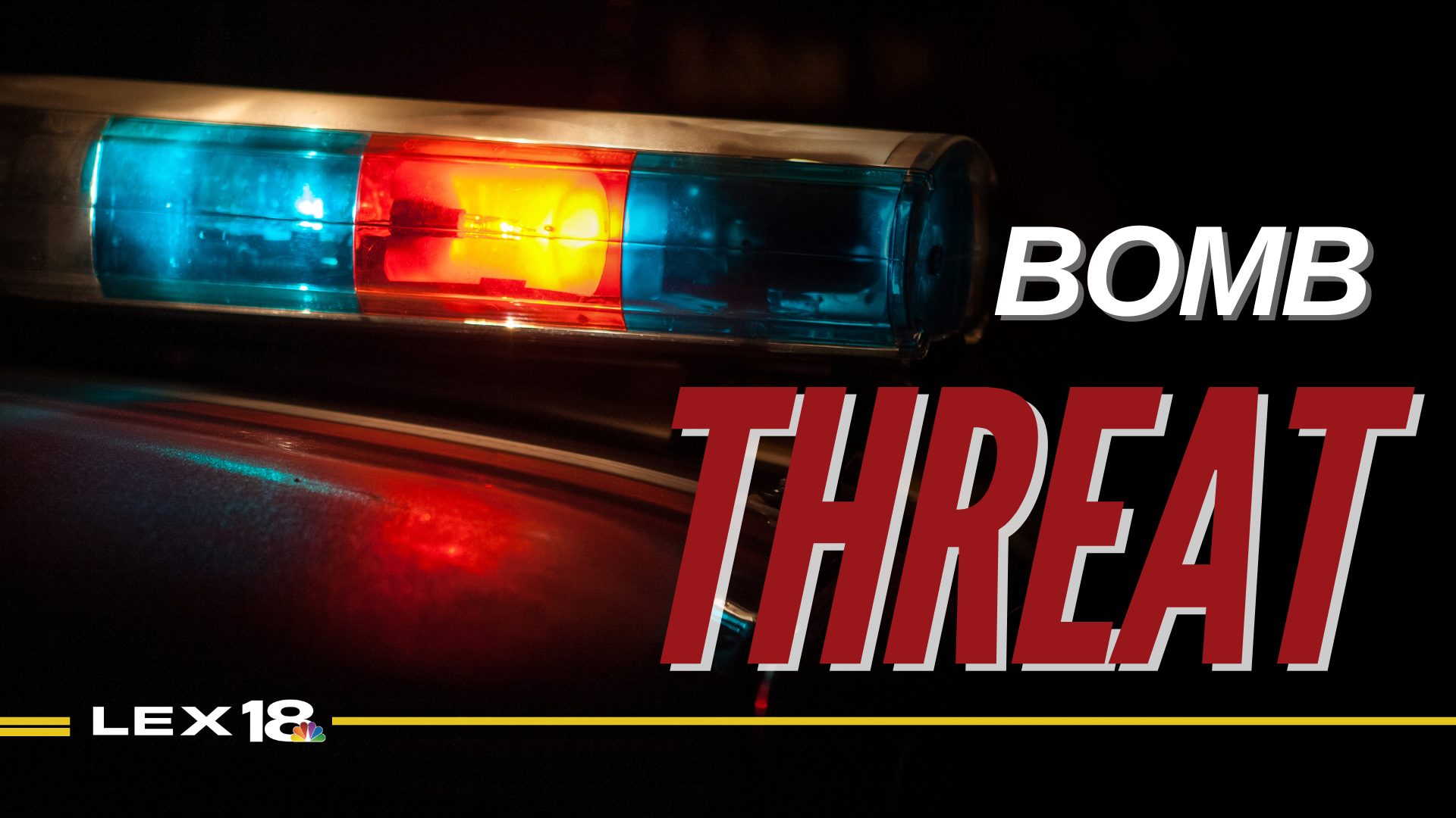 Bomb threat graphic