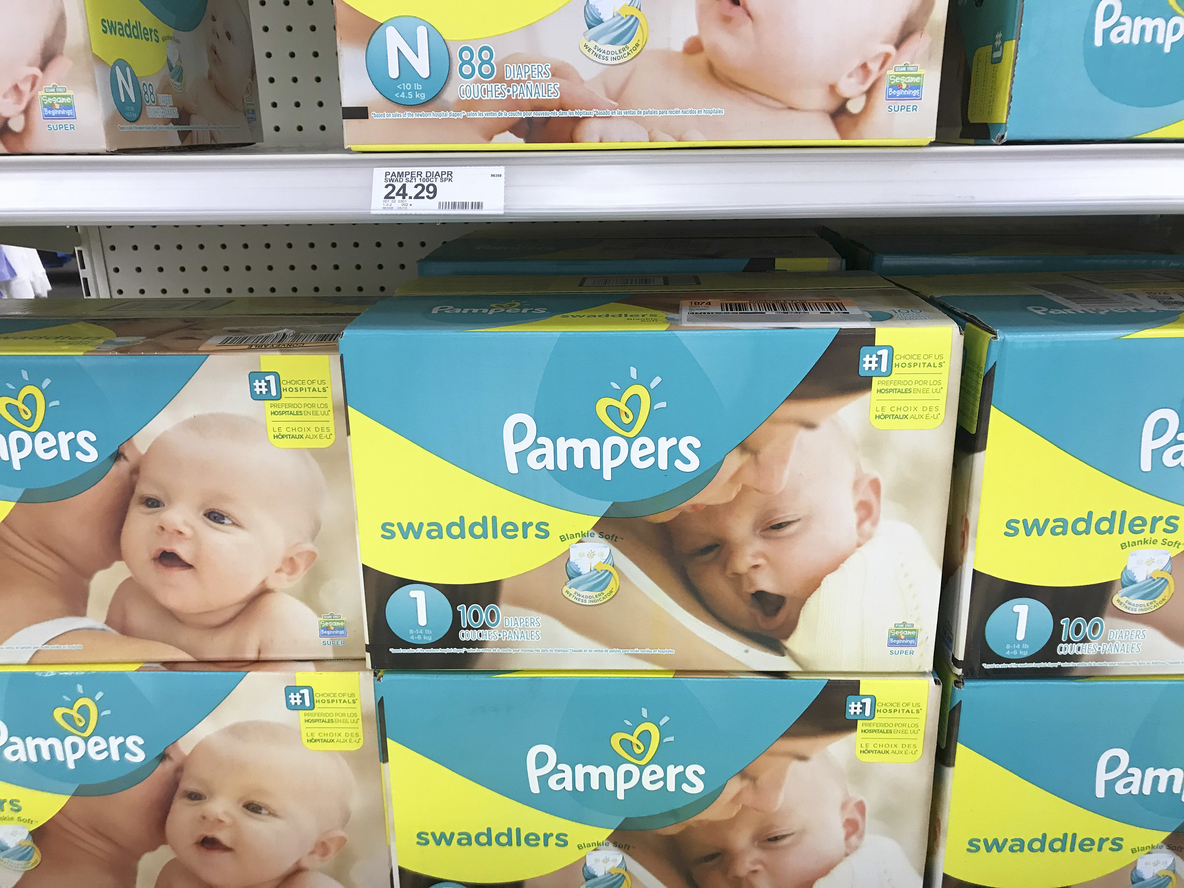 Diapers pampers