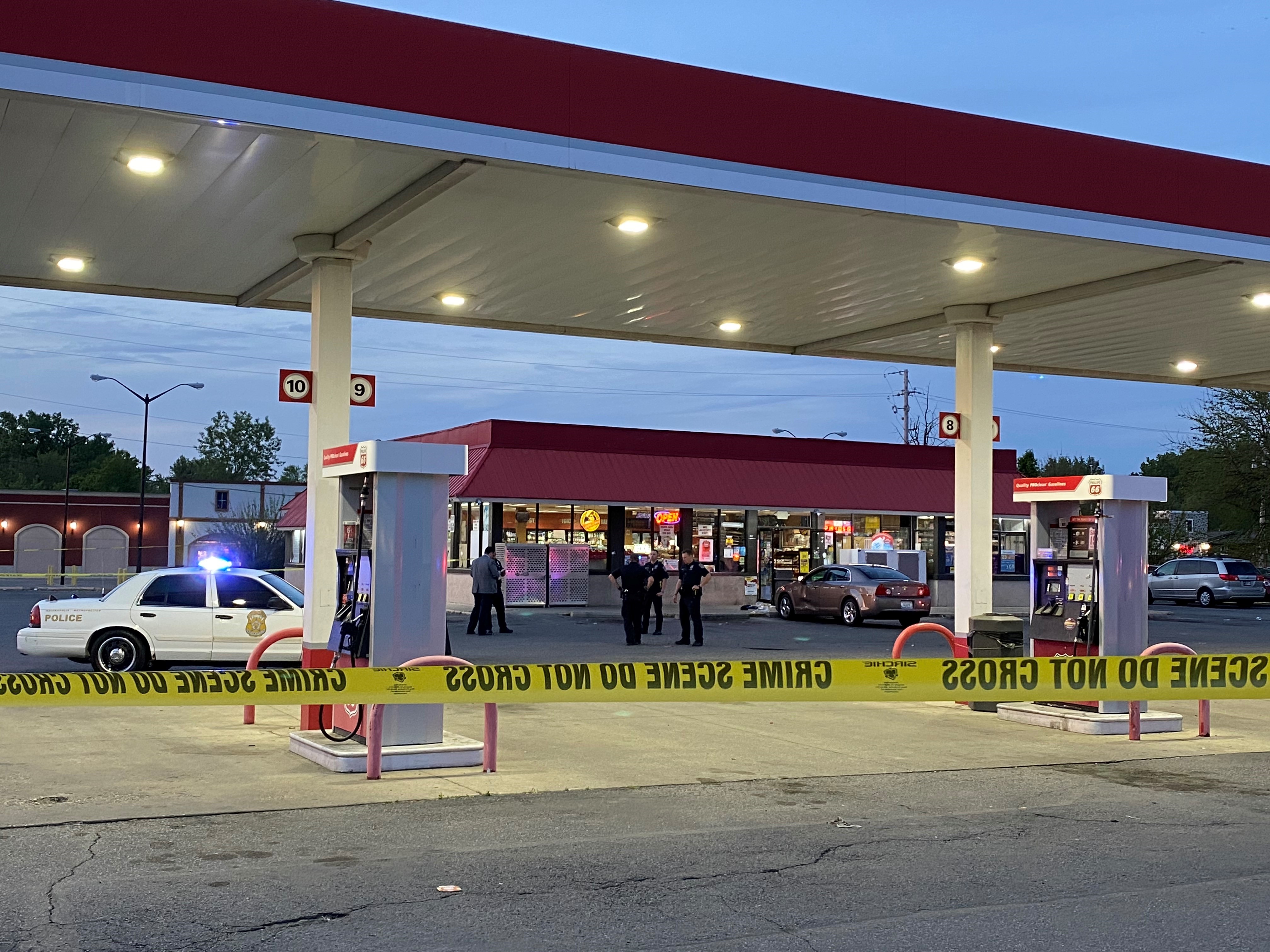Two Killed One Injured In Shooting At Gas Station In Indianapolis