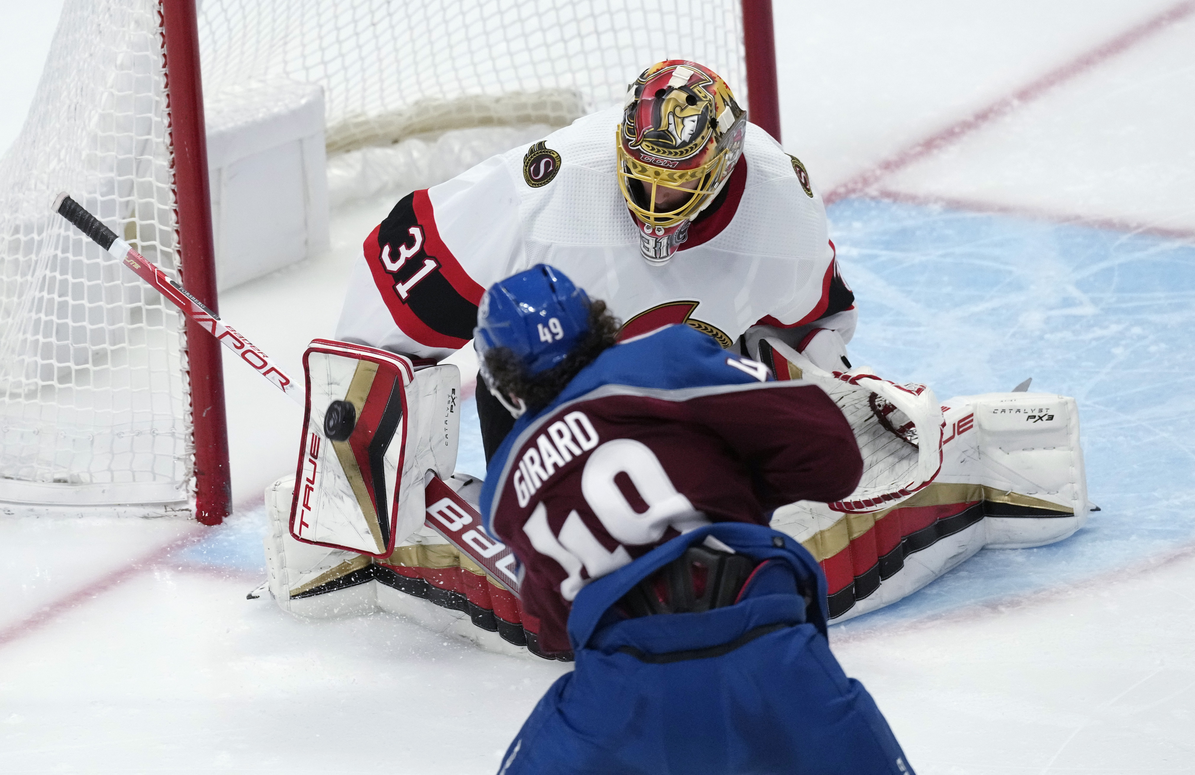 Senators Avalanche Hockey