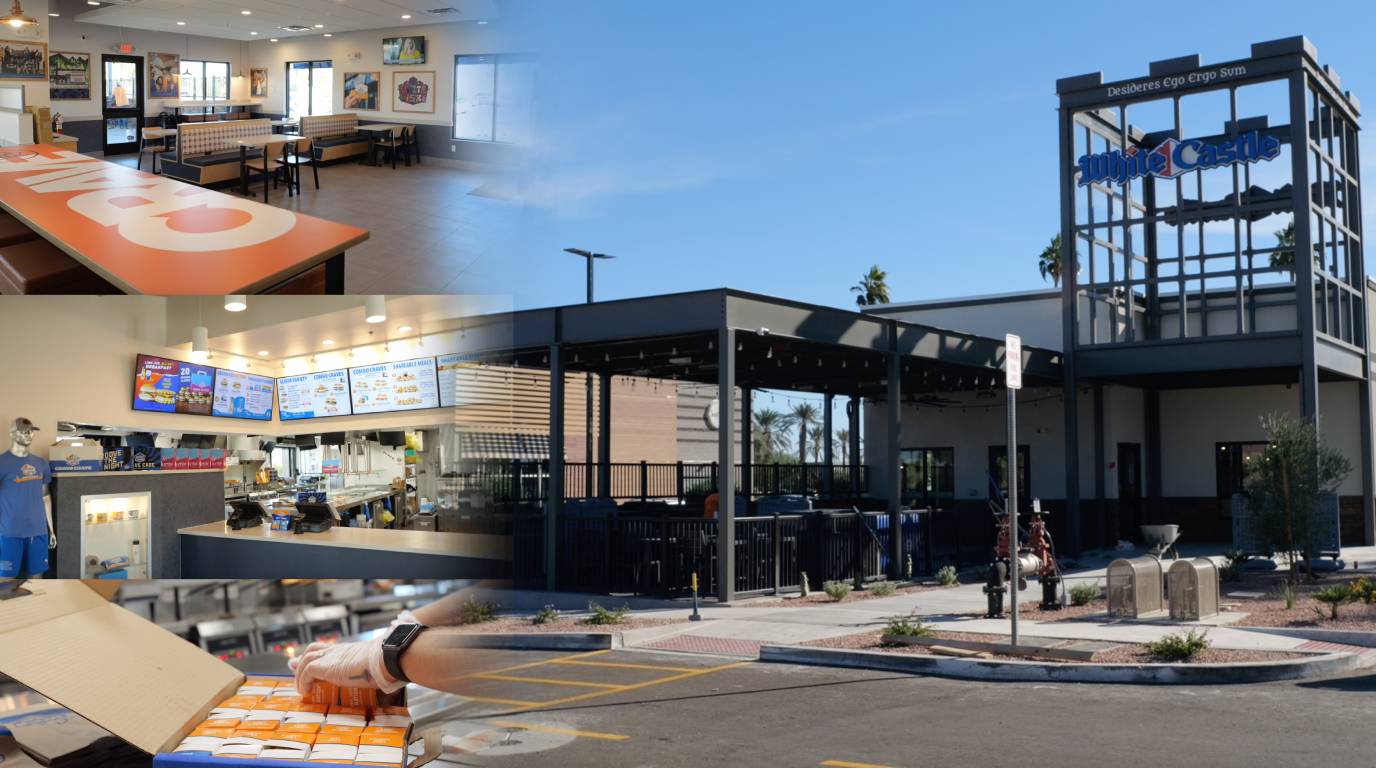 Inside White Castle’s Tempe location. 