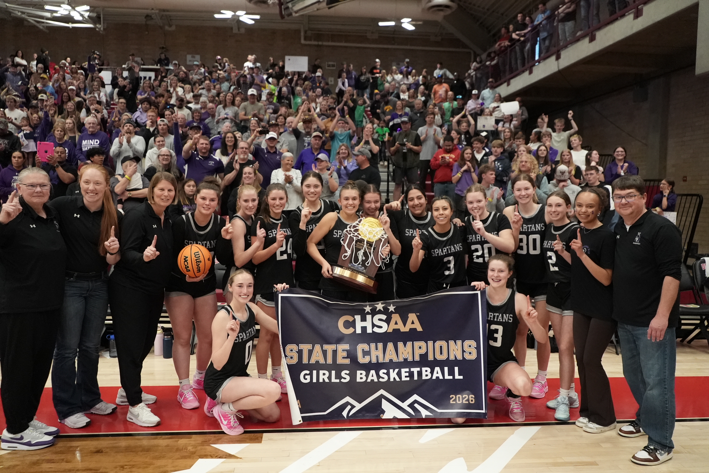 Salida girls basketball state champions