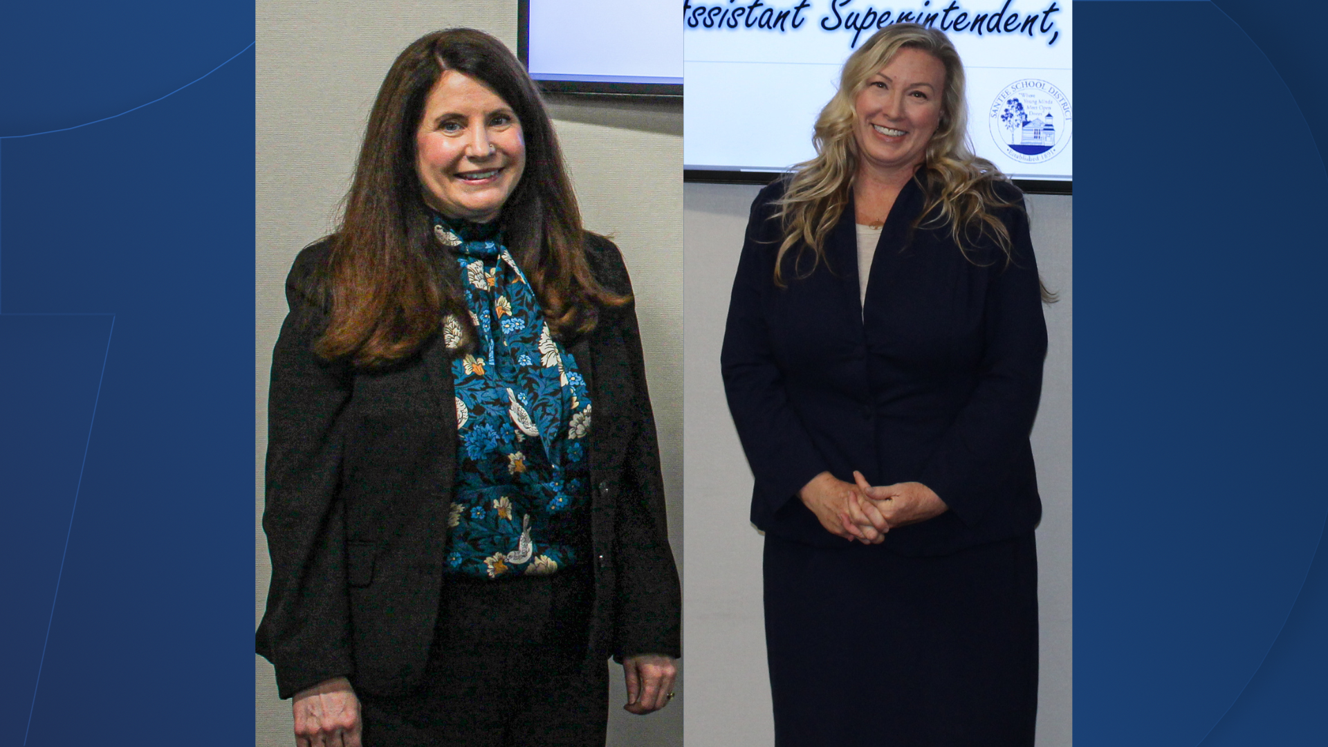 New assistant superintendents for Santee Schools Dr. Marcia Hamilton and Dr. Lisa Paisley