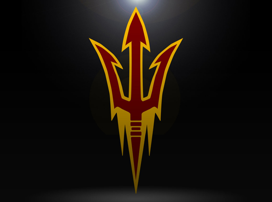 ASU football logo