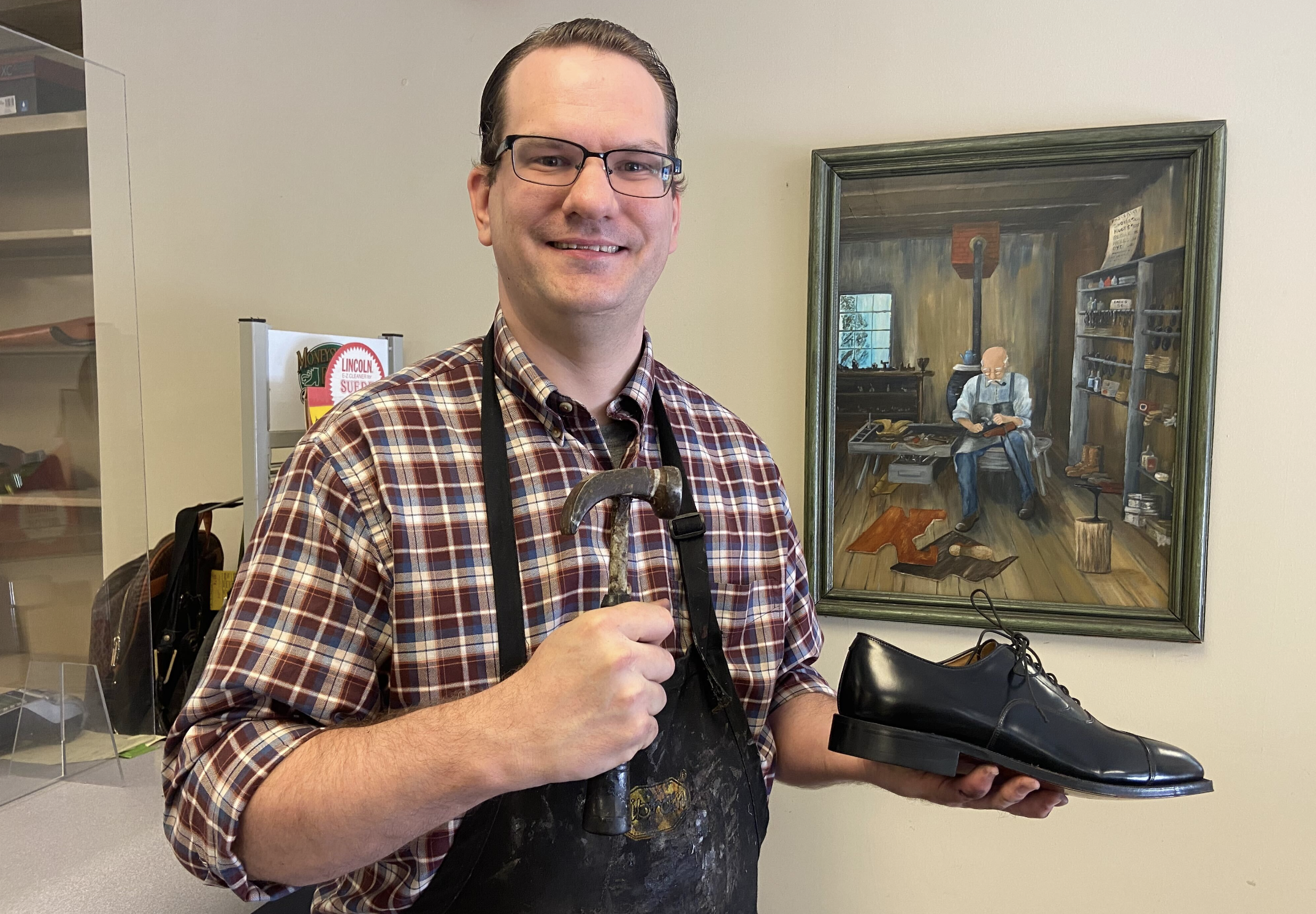 Mark Michaels of Contemporary Shoe Repair 