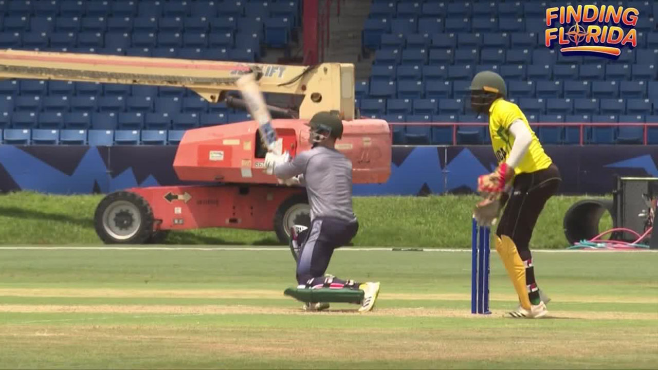 Cricket at Broward Stadium