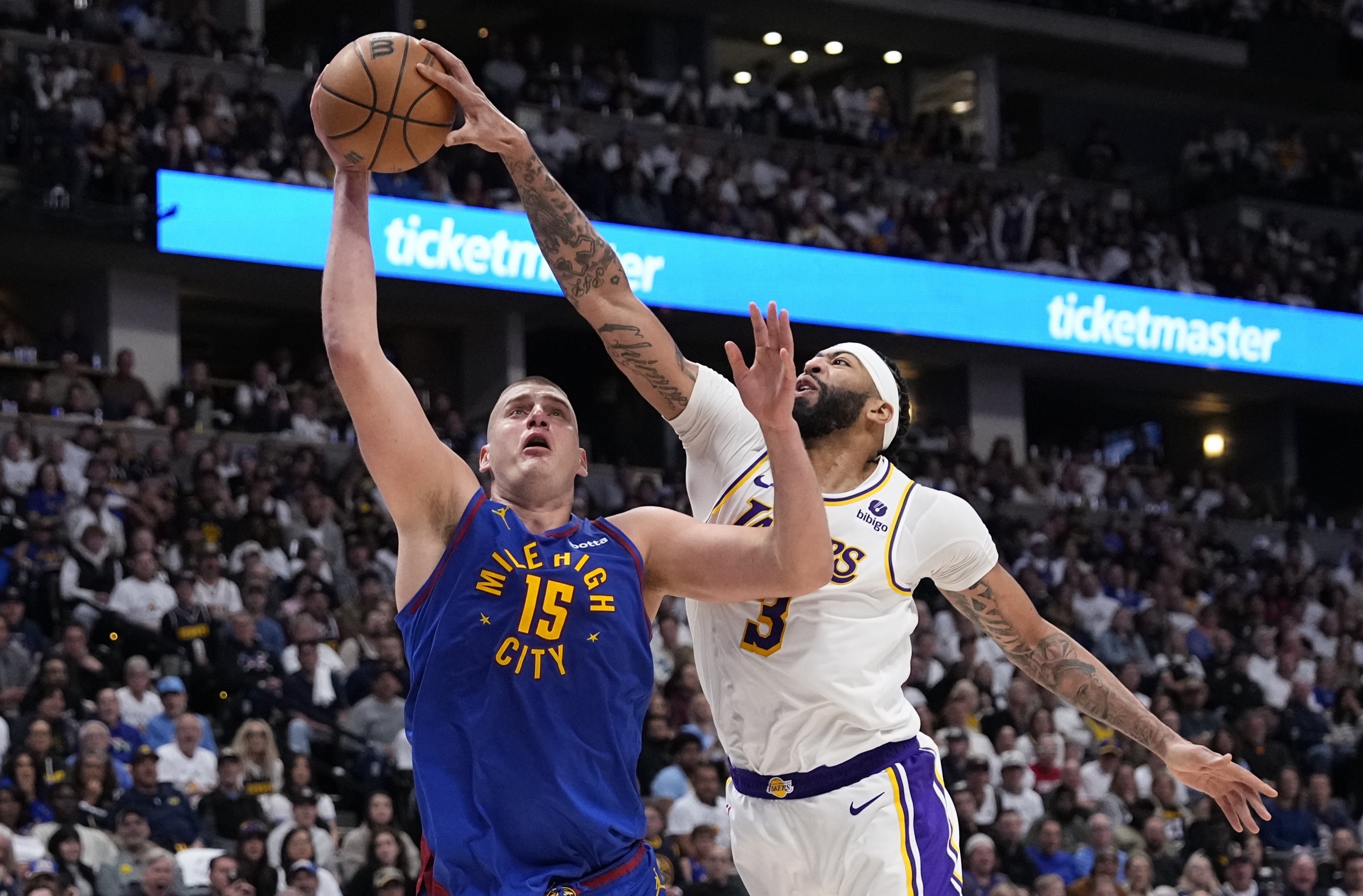 Lakers Nuggets Basketball
