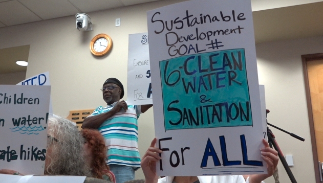San Diego residents protest water rate hikes as county votes on new pricing