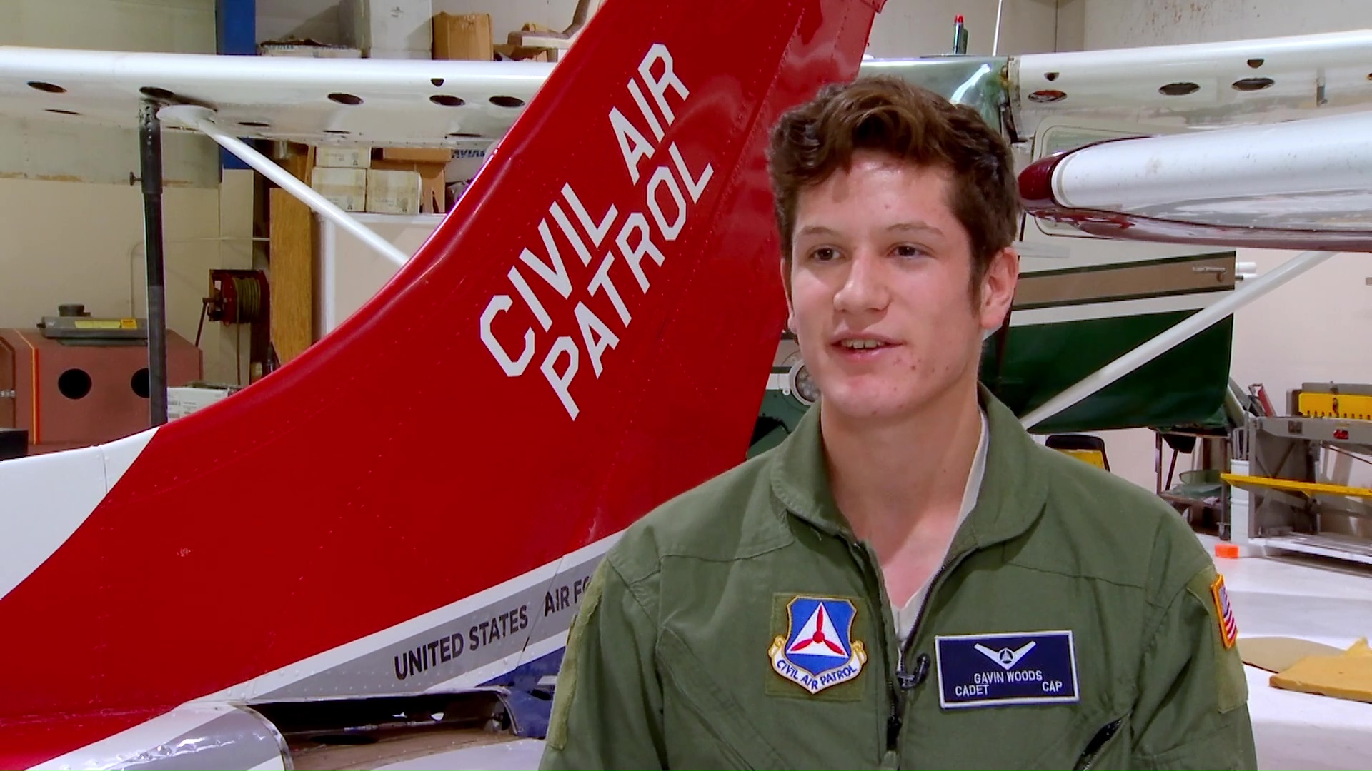 Montana high school student earns Civil Air Patrol solo flight wings