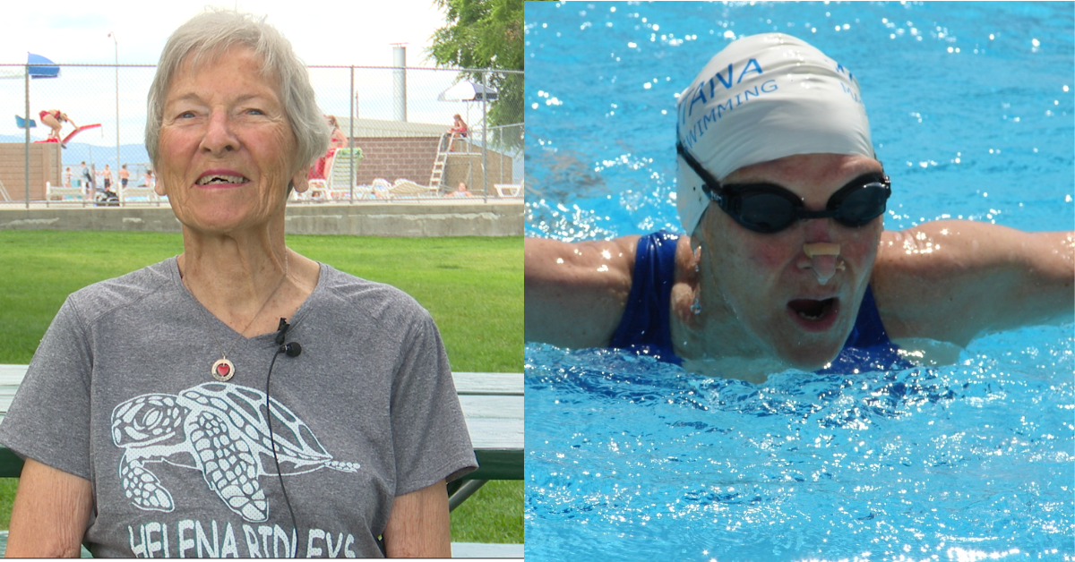 99-year-old Helena swimmer proves its never too late to try something new