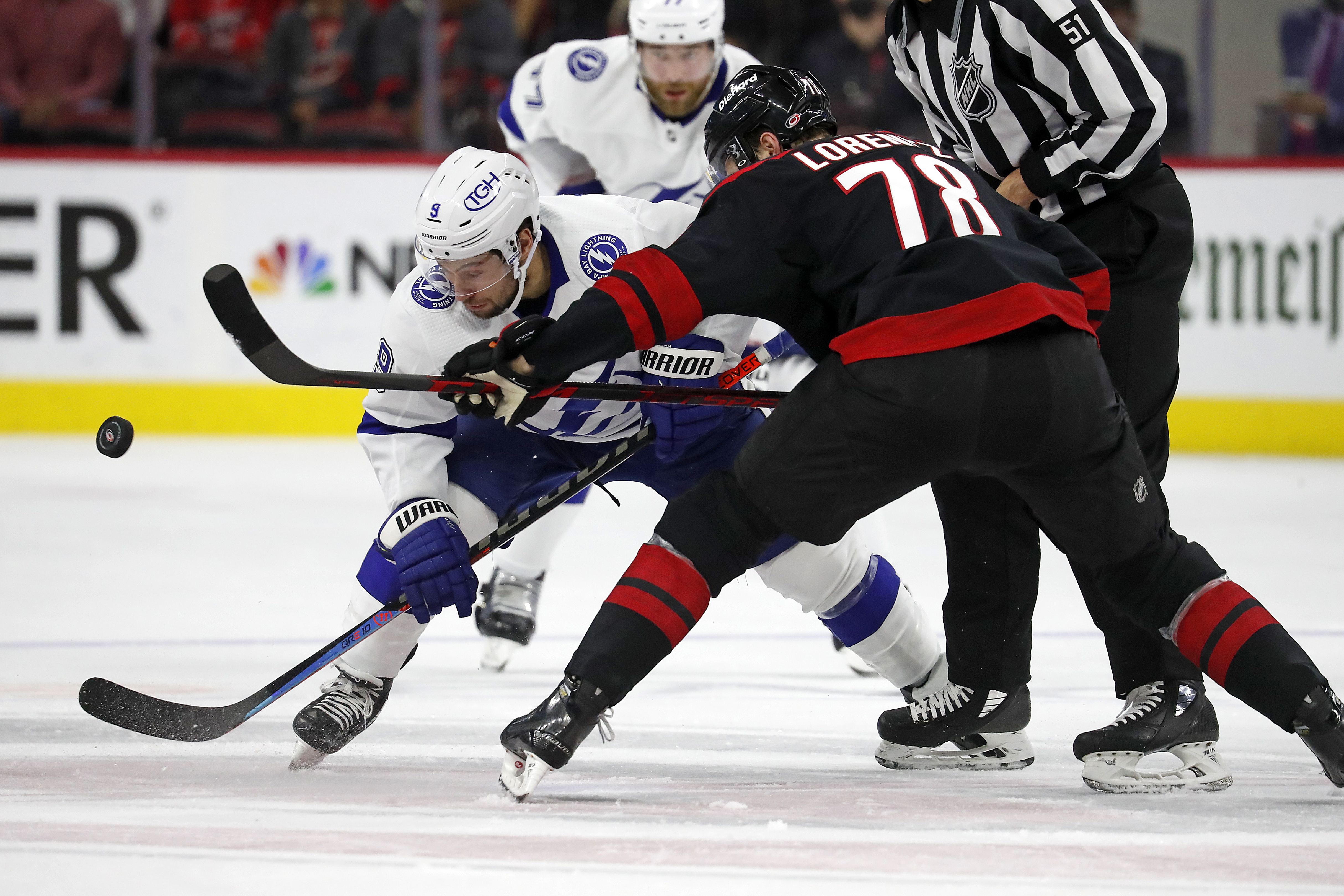 Lightning Hurricanes Hockey