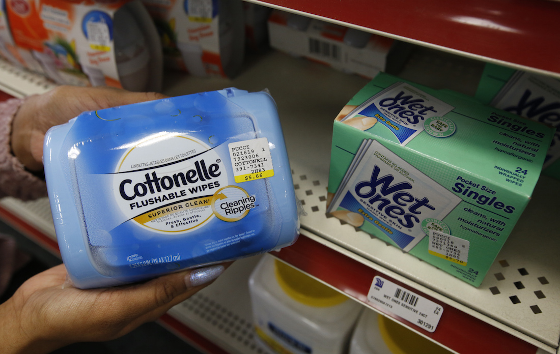 California Flushable Wipes