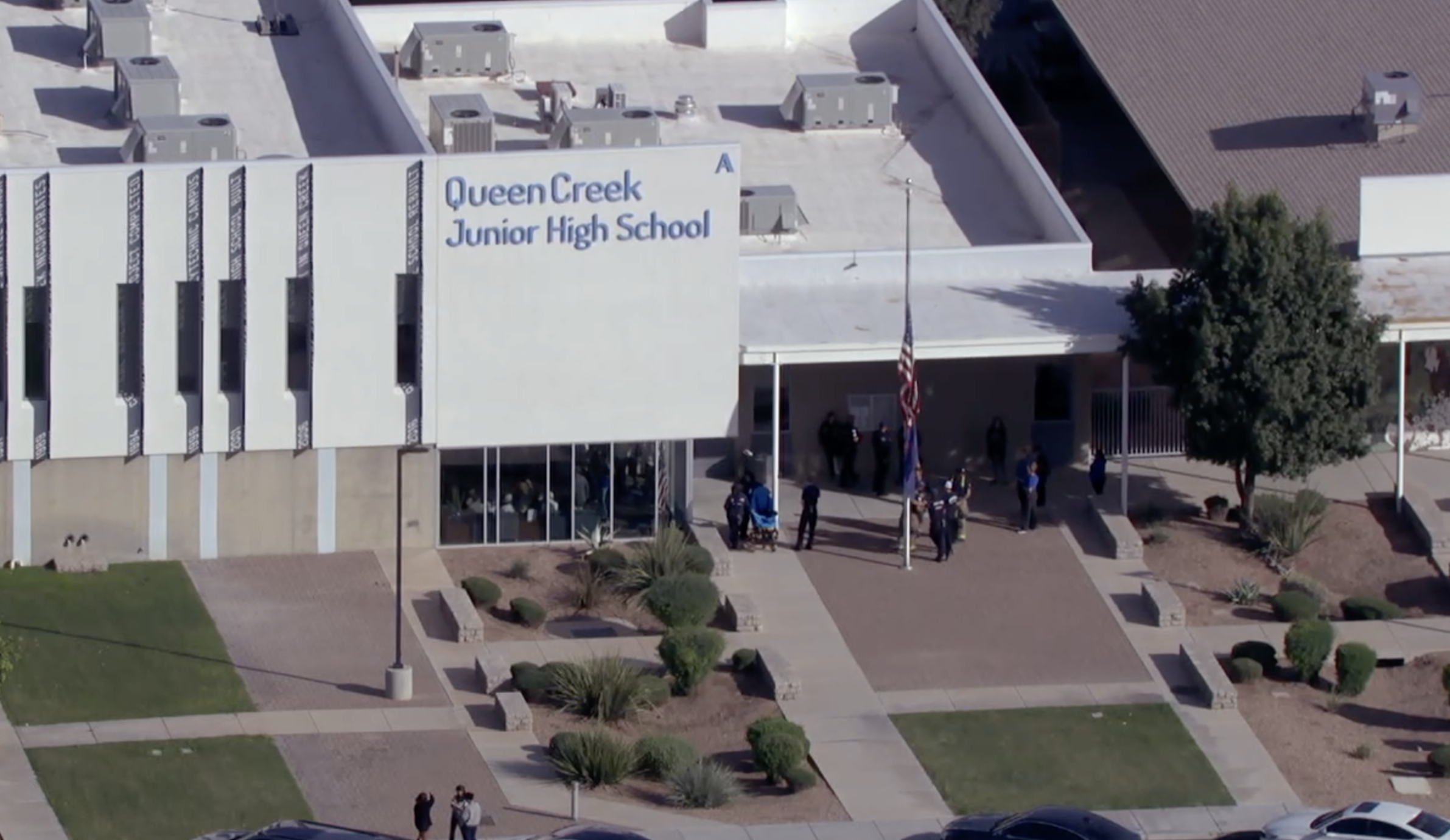 Queen Creek Junior High School bee attack