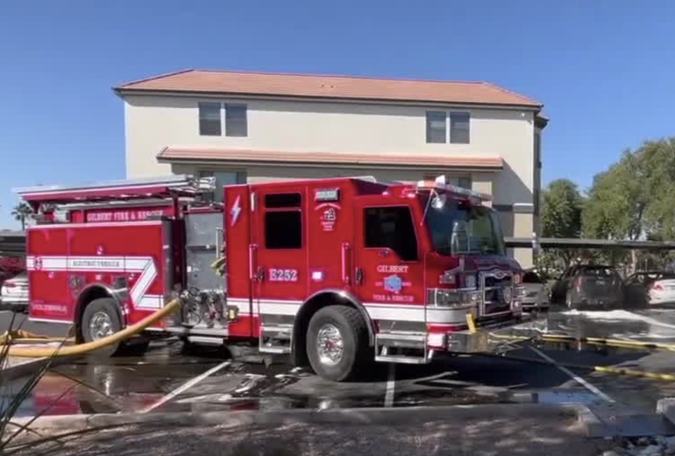 Gilbert electric fire truck