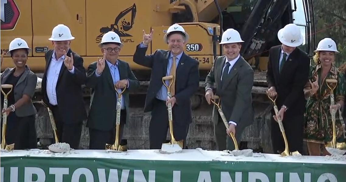 USF breaks ground on Uptown Landing as residents raise traffic concerns