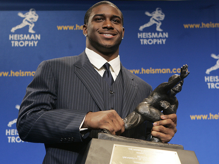 Bush Heisman Returned Football