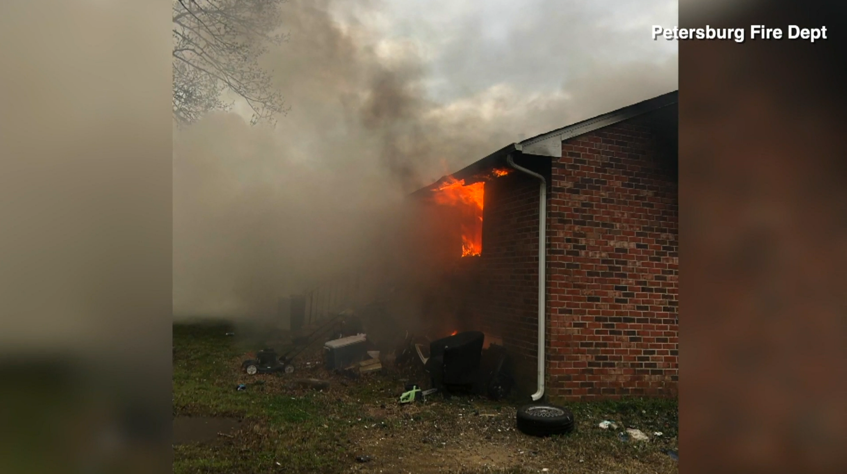 Petersburg family loses everything after fire destroys home