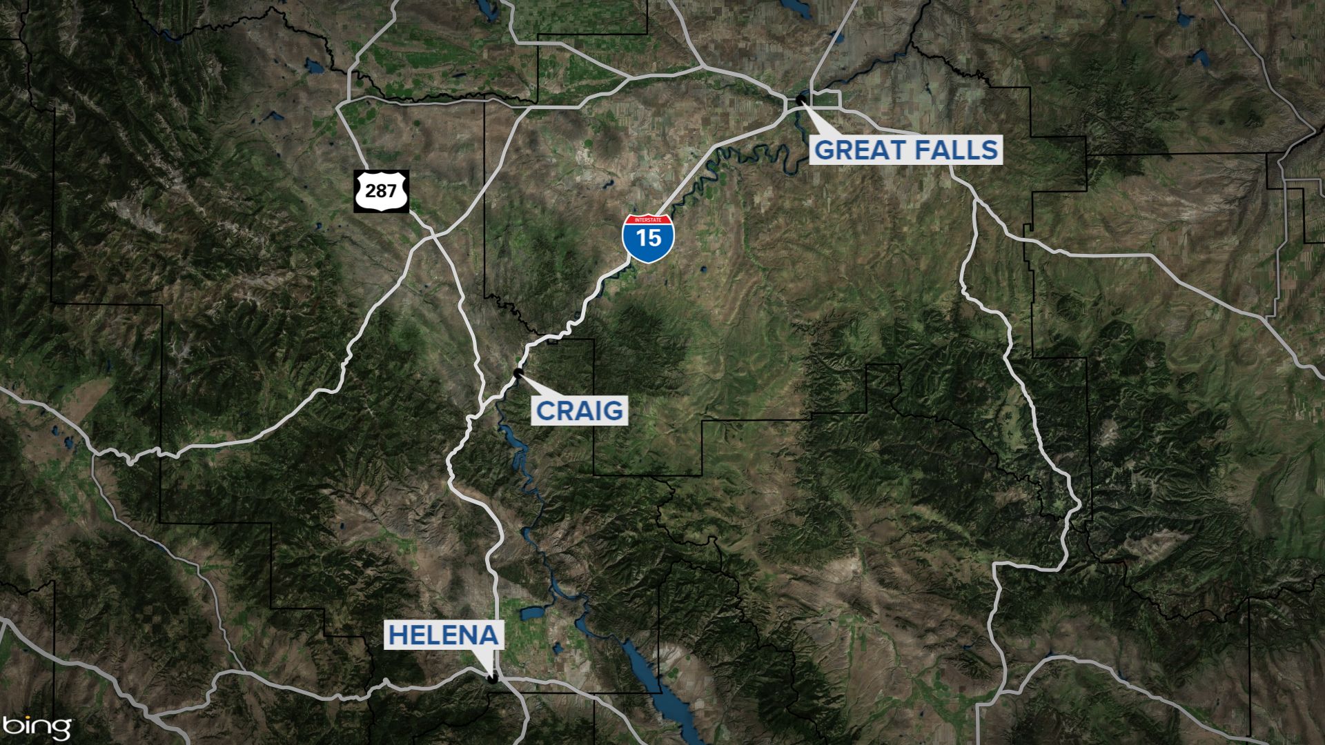 craig montana map