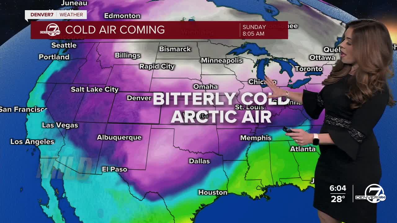 Bitterly Cold Arctic Air Arrives Friday