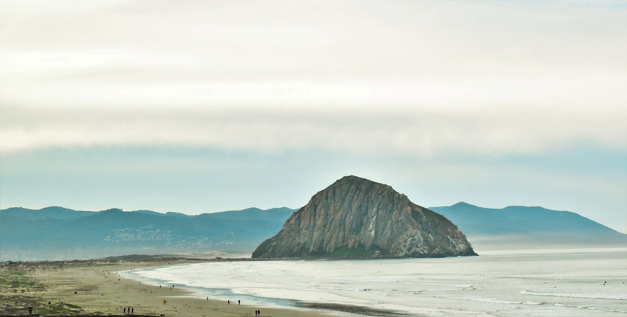 Overcast skies in Morro Bay