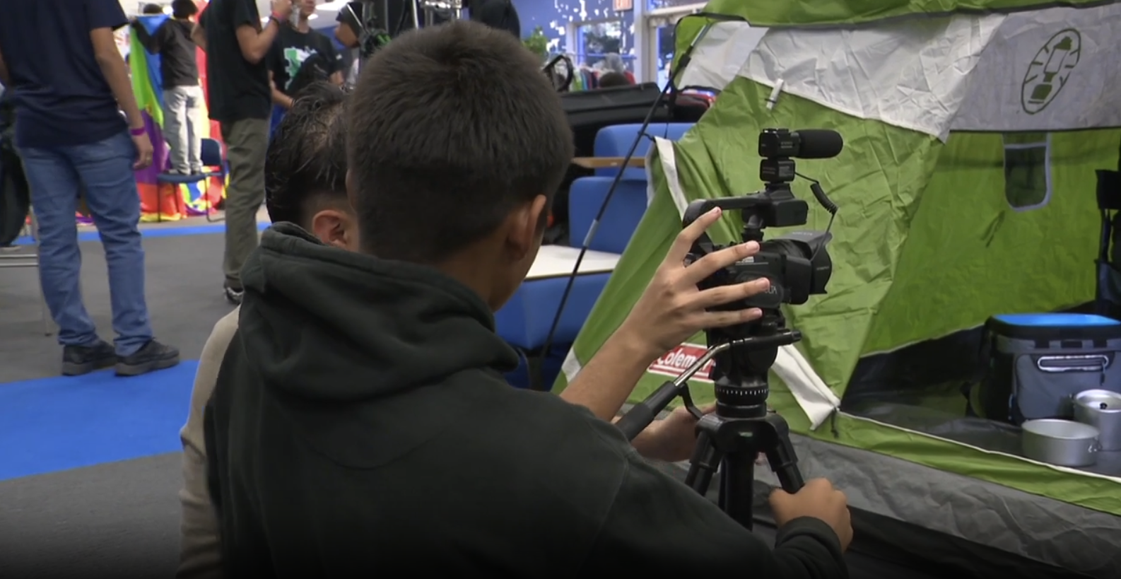 KSHD students get hands-on experience in filmmaking workshop