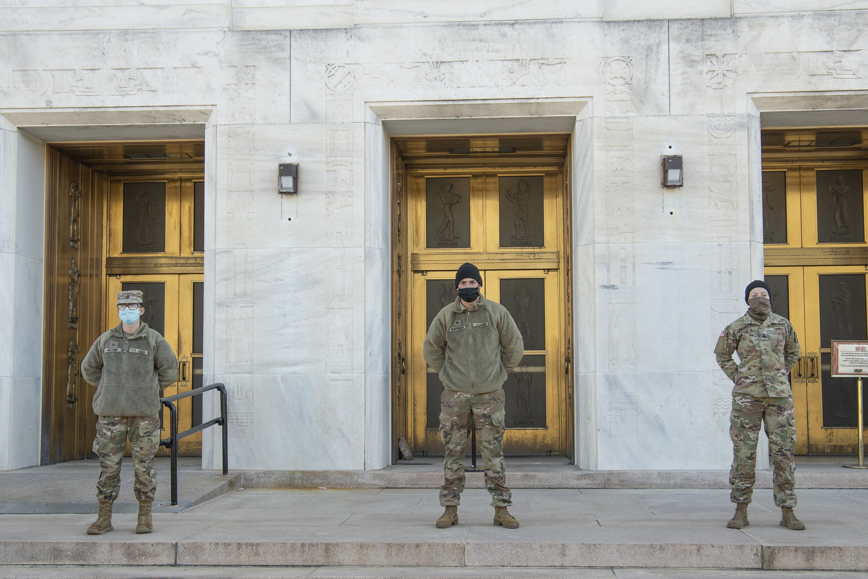 Virginia National Guard Soldiers