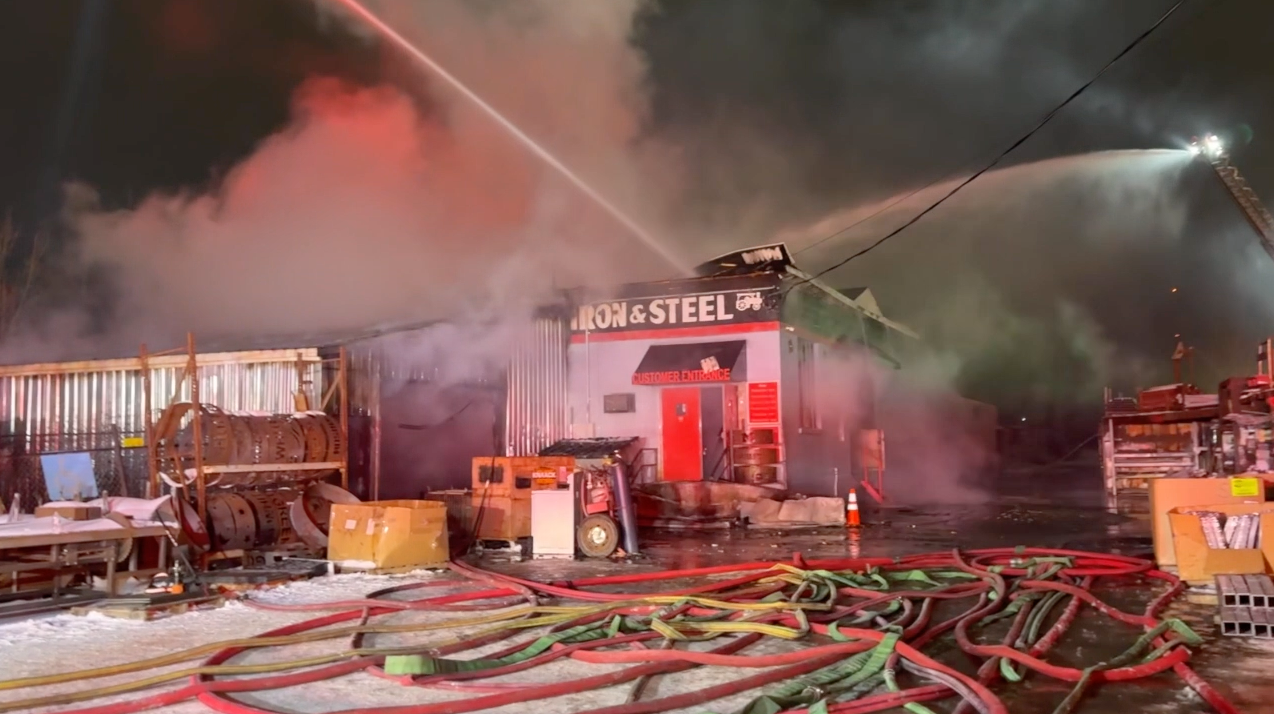 Grand Rapids industrial fire