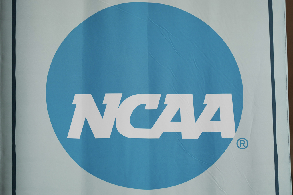 An NCAA logo.