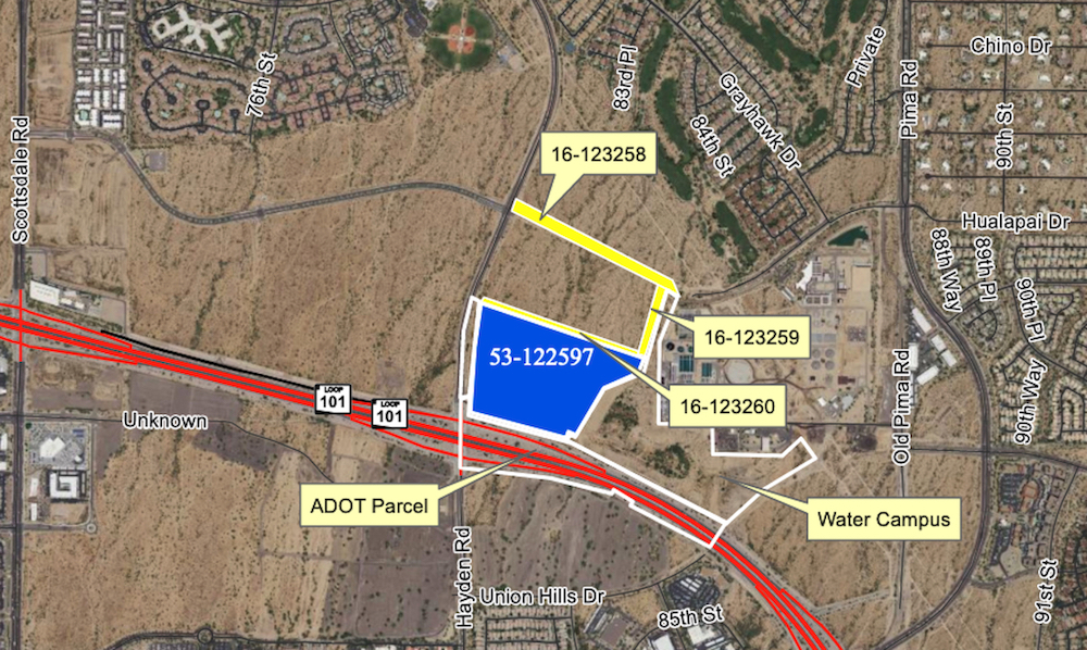 Land parcel auction
