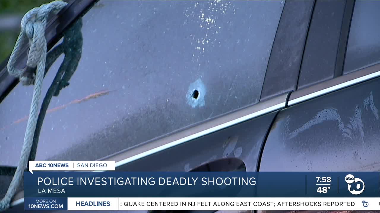 Police investigating deadly shooting in La Mesa