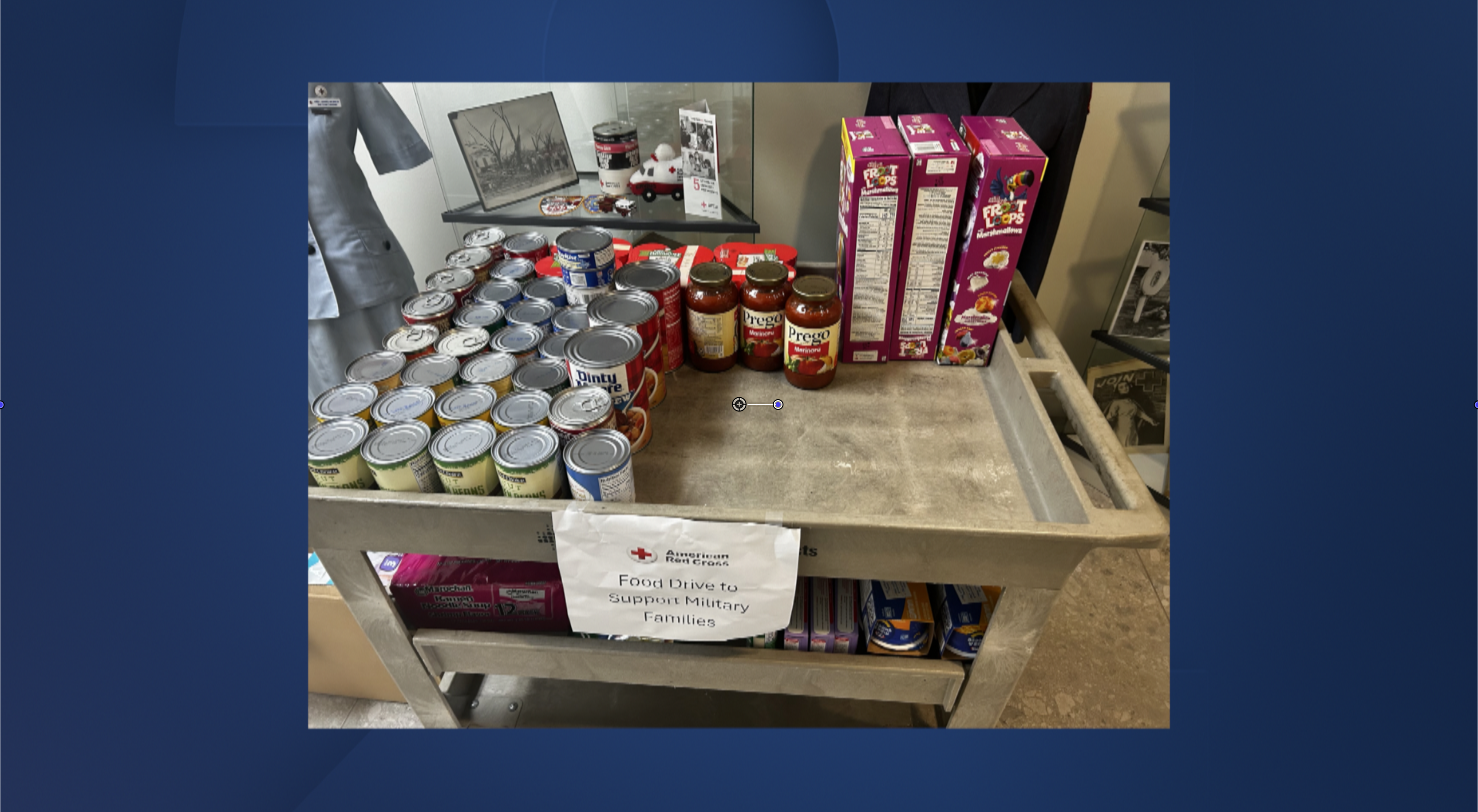 RED CROSS DONATIONS FOR VETS