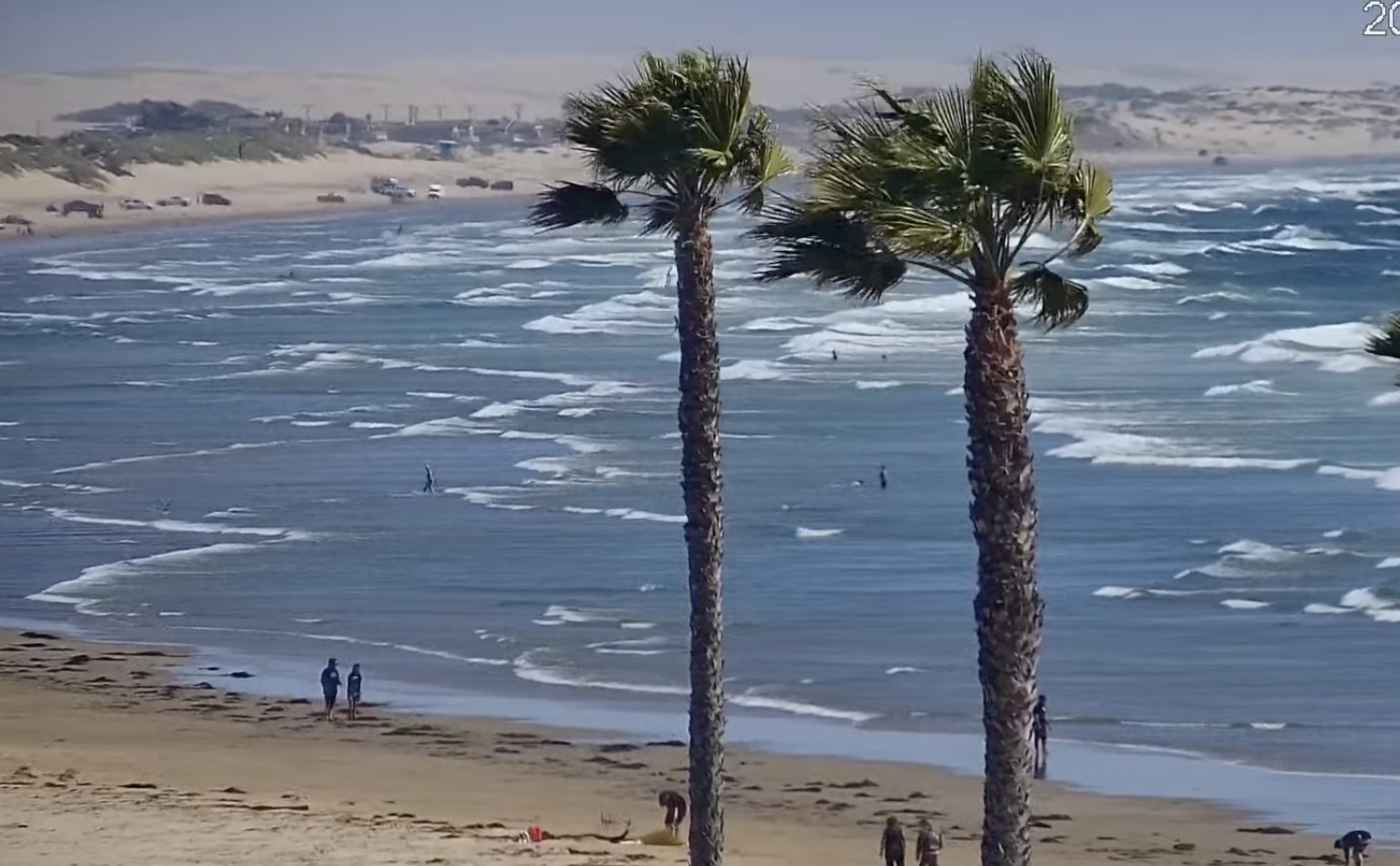 Pismo Beach on a breezy afternoon