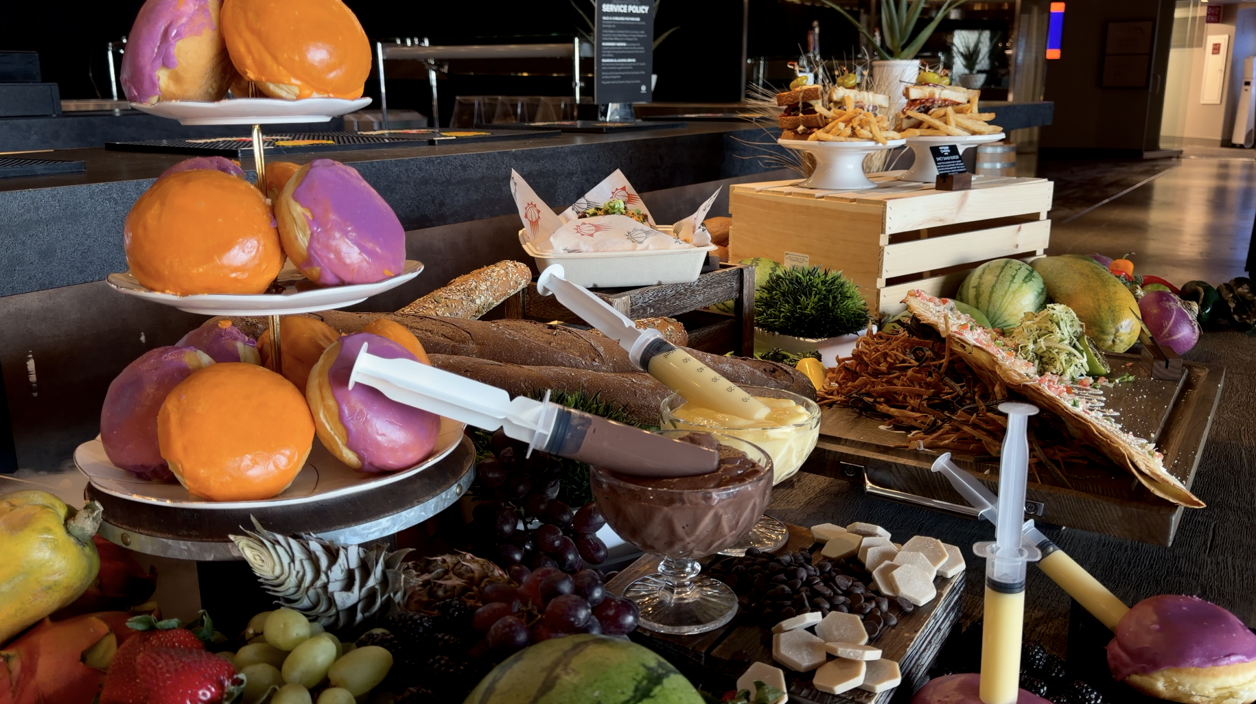 Mortgage Matchup Center debuts new food for NCAA Women's Final Four in Phoenix, Arizona. 