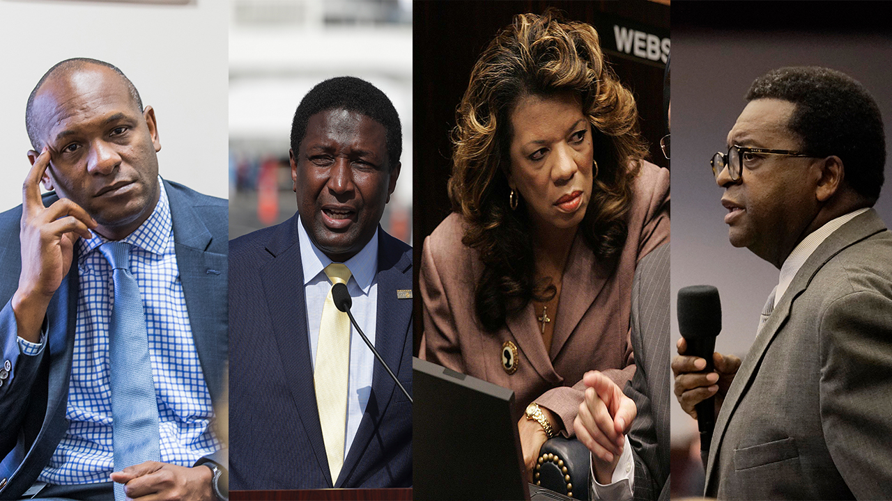 Bobby DuBose, Dale Holness, Priscilla Taylor and Perry Thurston