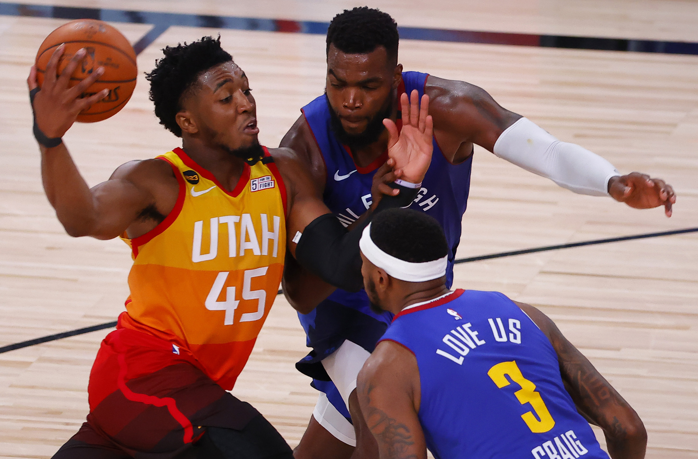 Nuggets Jazz Basketball