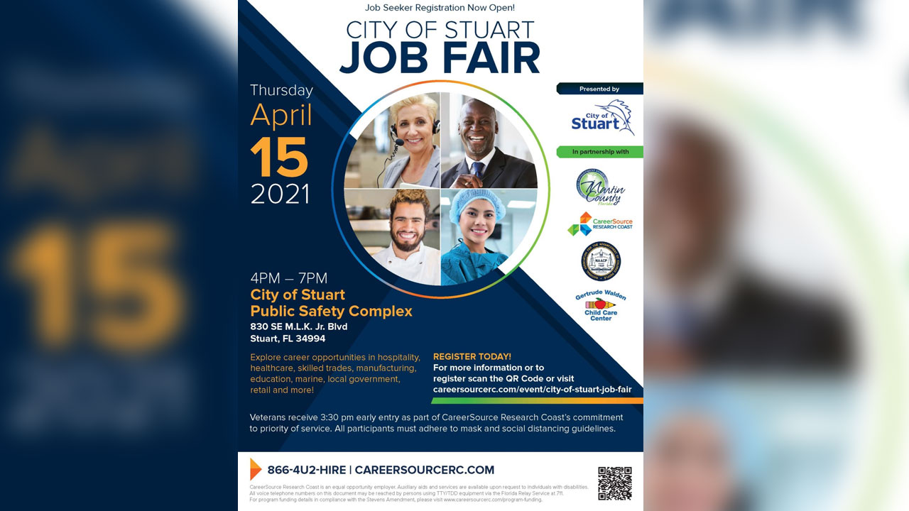 Stuart Job Fair, April 15, 2021